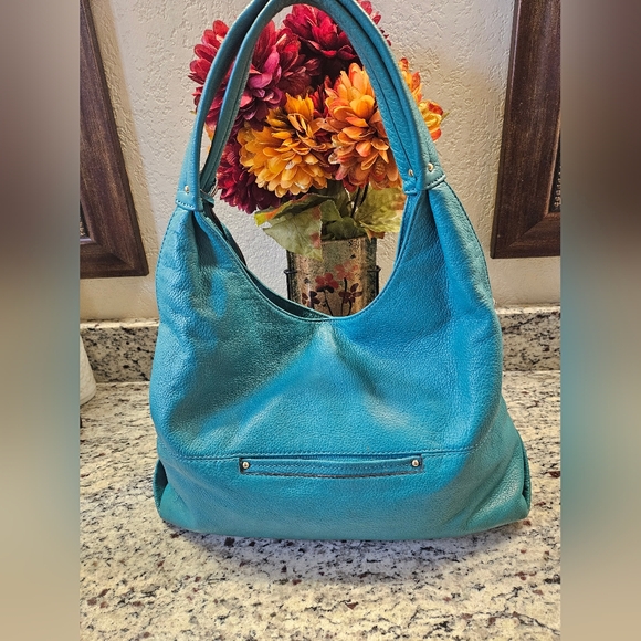 Michael Kors Blue Leather Women's Bag - Picture 6 of 9